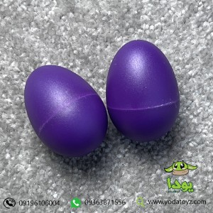 شیکر تخم مرغی رنگ بنفش