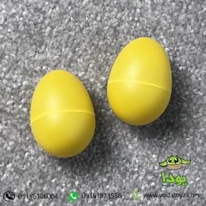شیکر تخم مرغی رنگ زرد