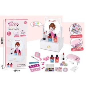 اسباب بازی میز آرایش رومیزی دخترانه کد 3-769