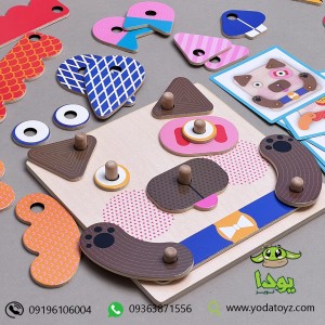 اسباب بازی آموزشی تخته هوش و خلاقیت، الگو خوانی 1632