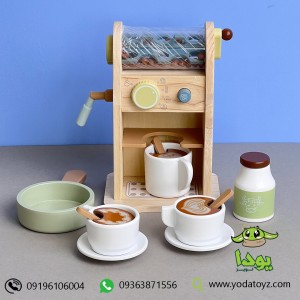 اسباب بازی دستگاه قهوه ساز چوبی مدل830