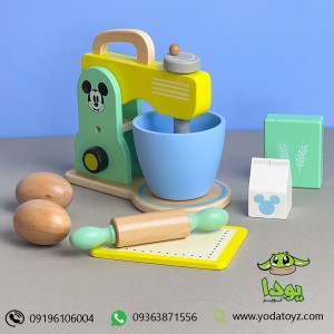 اسباب بازی همزن چوبی (بلندر) وارداتی blender کد 1244