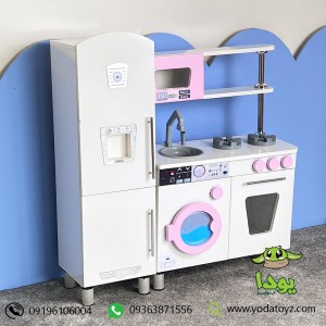 آشپزخانه چوبی کودک مدل کیدز ساده