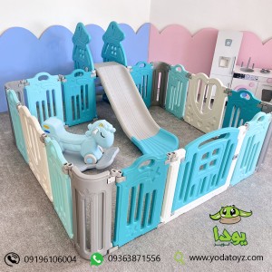 حصار بازی کودک در دار ماشروم ۱۸۰ در ۱۸۰ سانتی متر  ((قابل سفارش در ابعاد دلخواه))