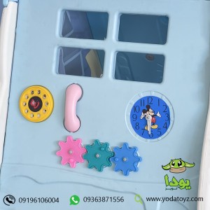 کلبه کودک مدل هپی رنگ آبی