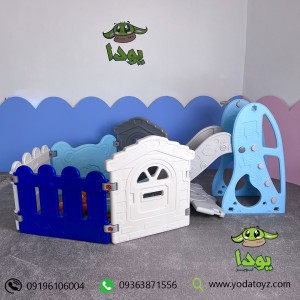 استخر توپ شادی با لت سرسره خور