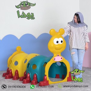 تونل بازی کودک مدل هزار پا