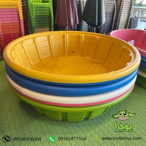 استخر آب بازی و شن بازی کودک گرد قطر 2 متر