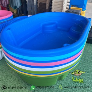 استخر آب بازی بزرگ کودک پله دار 220 سانتی