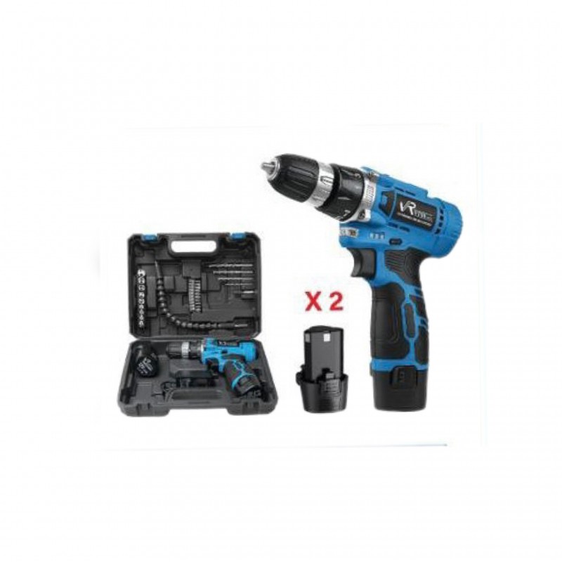 دریل پیچ گوشتی شارژی ۲باطری ویوارکس مدل VR1210V-22A
