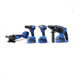 کیت شارژی براشلس ۴ عددی ۳ باطری ویوارکس مدل VR2404-BCK