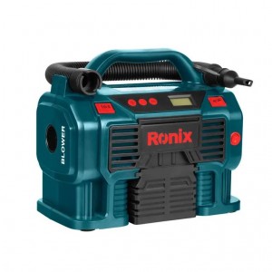 مینی کمپرسور باد سه کاره دیجیتال فندکی و برق شهری با کیف مدلRH-4261B