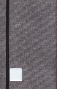 کتاب دفتر یادداشت پالتویی،کتان‌کش‌دار،کد89