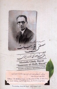 کتاب مصطفی‌قلی‌بیات صمصام‌ الملک بانی‌ کشاوزی ‌نو در ایران