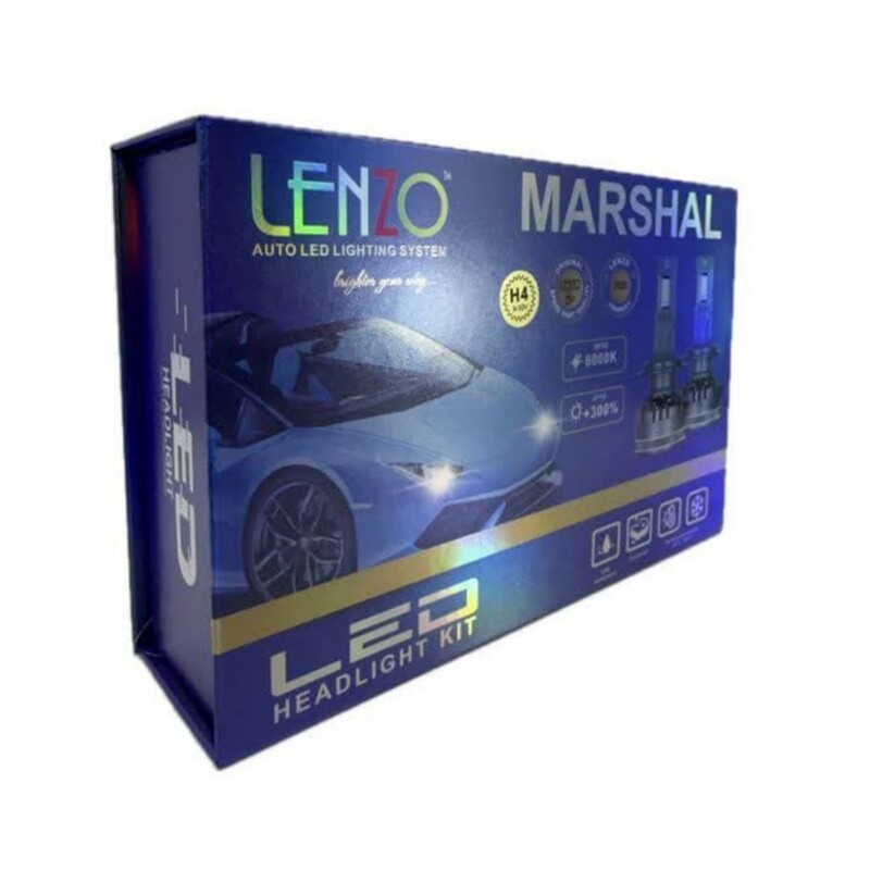 هدلایت خودرو مدل مارشال Marshal برند لنزو پایه H4