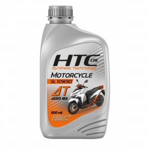 روغن موتور موتورسیکلت HTC SL 4T 10W30 حجم800 میلی لیتر