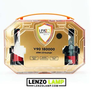 هدلایت v90 برند لنزو پایه H7