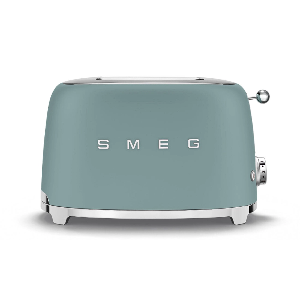 توستر نان کوچک دو اسلایس smeg مدل TSF01 رنگ سبز مات