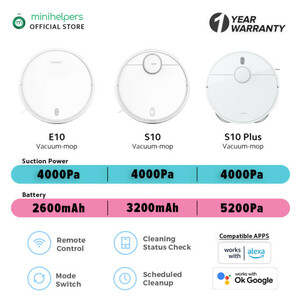 جارو  رباتیک شیائومی مدل S10 Plus