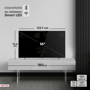 تلویزیون هوشمند دوو مدل DSL-55MS3500UI