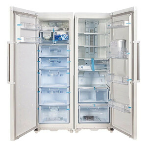 یخچال و فریزر دوقلو 40 فوت دیپوینت مدل  NF14-D5iU-W/NR14-D5iU-W