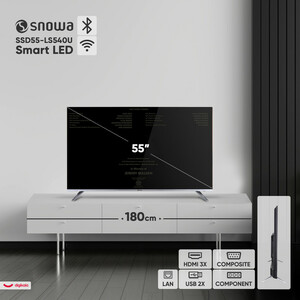 تلویزیون 55 اینچ ال ای دی هوشمند اسنوا مدل SSD-55LS540U
