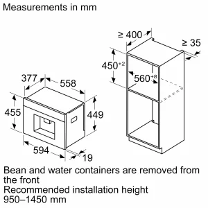 اسپرسوساز توکار بوش مدل BOSCH CTL7181B0