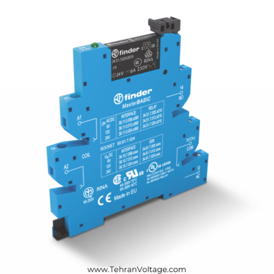 رله PLC فیندر 1 کنتاکت 24VDC سری 3851