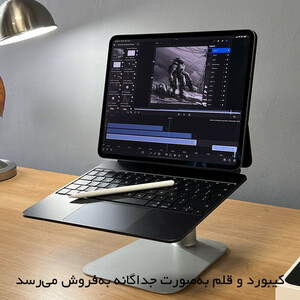 تبلت 13 اینچ اپل مدل IPad Pro 2025 M5 Wi-Fi ظرفیت 256 گیگابایت و رم 12 گیگابایت، رزولوشن دوربین 12 مگاپیکسل، پشتیبانی از قلم و کیبورد