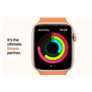 ساعت هوشمند اپل واچ سری SE 7 مدل 44mm Aluminum Case with Sport silicone Band