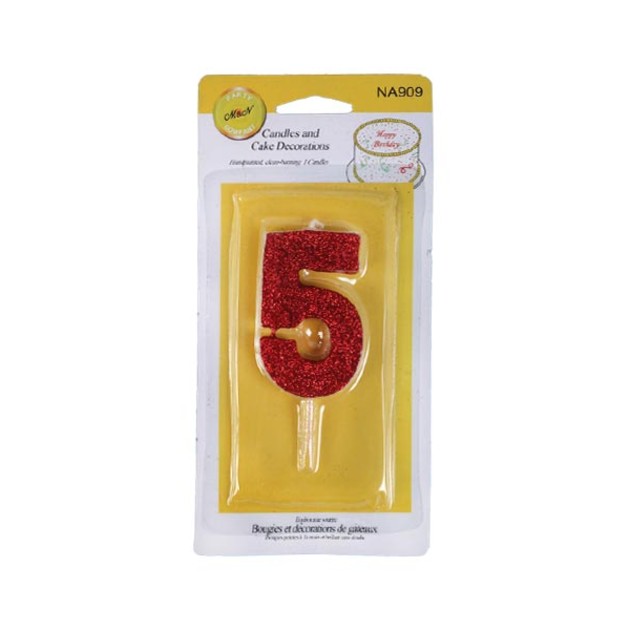 شمع عدد 5
