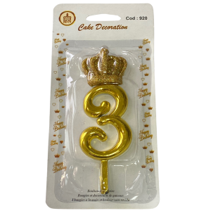 شمع عدد 3