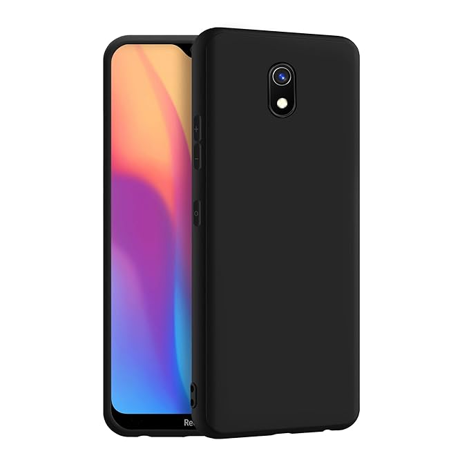 کاور مدل سیلیکونی ( داخل مخمل ) مناسب برای گوشی موبایل شیائومی Redmi 8A