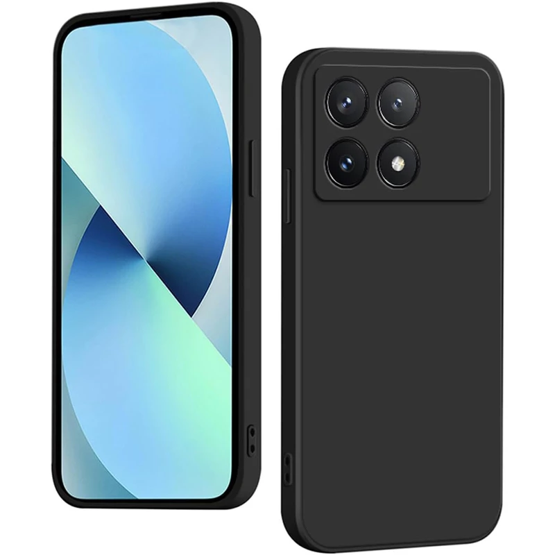 کاور مدل سیلیکونی ( داخل مخمل ) مناسب برای گوشی موبایل شیائومی Poco X6 Pro 5G / Redmi K70E