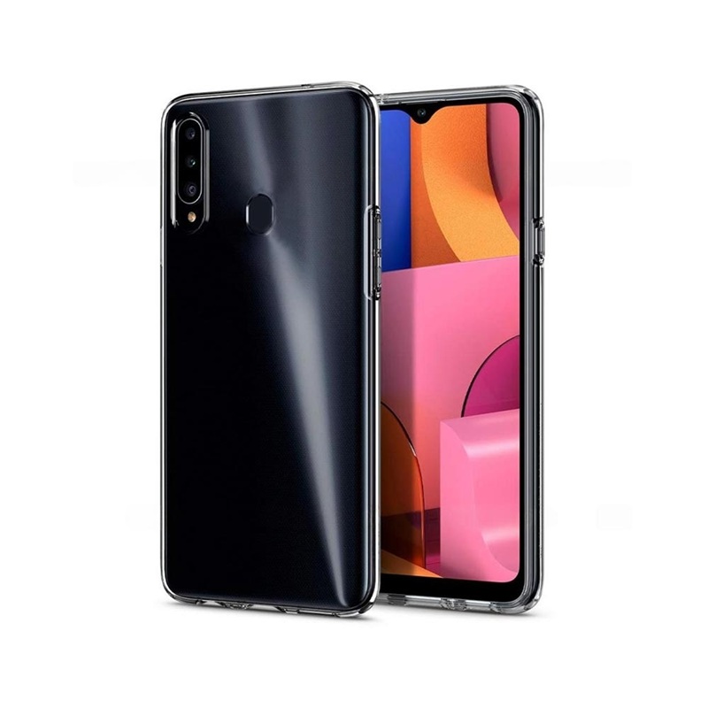 کاور مدل ژله ای  ( محافظ لنز دار ) مناسب برای گوشی موبایل سامسونگ   Galaxy A20S