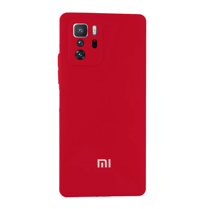 کاور مدل سیلیکونی ( داخل مخمل ) مناسب برای گوشی موبایل شیائومی Poco X3 GT / Note 10 Pro 5G