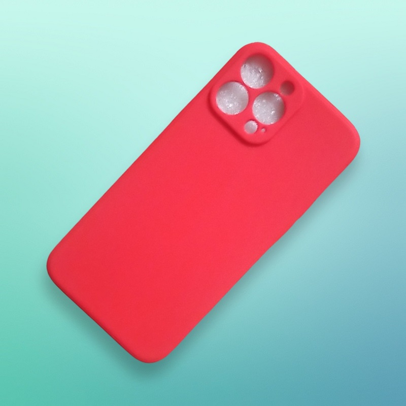 کاور مدل سیلیکونی ( داخل مخمل ) مناسب برای گوشی موبایل اپل iphone 13 pro max