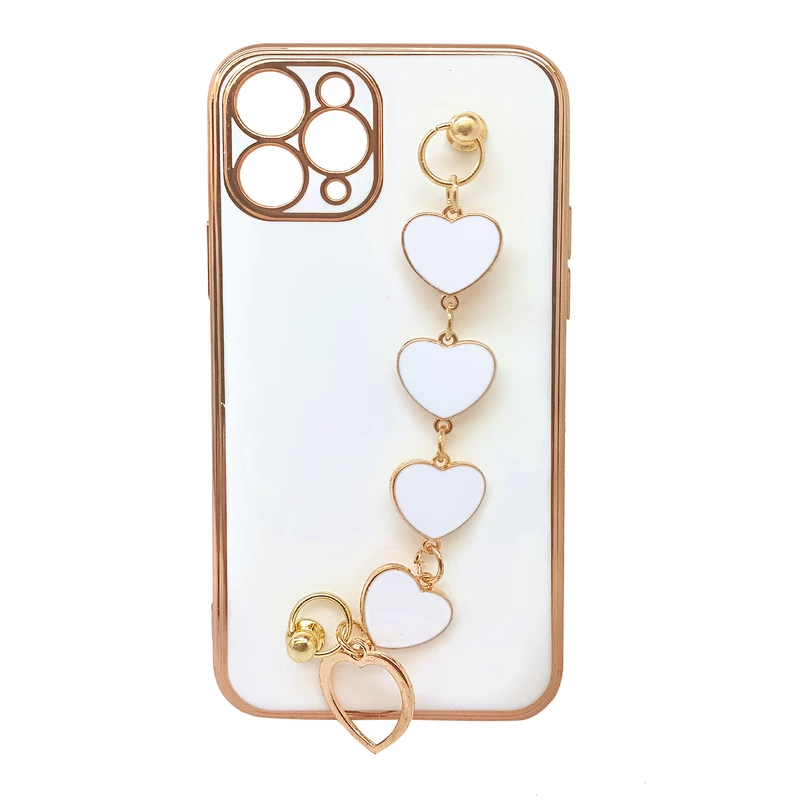 کاور مدل MyCase آویز دار قلبی مناسب برای گوشی موبایل اپل Iphone 13 Pro