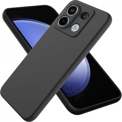 کاور مدل سیلیکونی ( داخل مخمل ) مناسب برای گوشی موبایل شیائومی Poco X6 5G / Note 13 Pro 5G