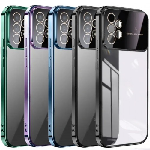 کاور مدل الکترو لنز شفاف مناسب برای گوشی موبایل سامسونگ Galaxy A33