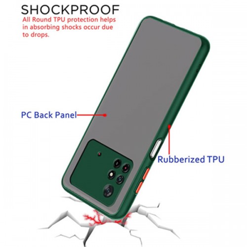 کاور مدل پشت مات مناسب برای گوشی موبایل شیائومی Poco M4 Pro