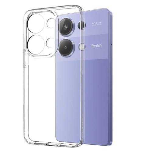 کاور مدل ژله ای  ( محافظ لنز دار ) مناسب برای گوشی موبایل شیائومی Redmi Note 13 4G