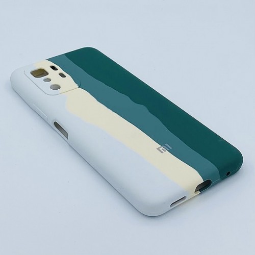 کاور طرح آبرنگی مدل سیلیکونی ( داخل مخمل ) مناسب برای گوشی موبایل شیائومی Redmi Note 10 Pro 5G / Poco X3 GT