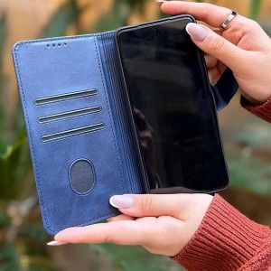 کیف کلاسوری مدل چرمی مناسب برای گوشی موبایل سامسونگ Galaxy S23 FE به همراه بند آویز