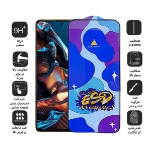 محافظ صفحه نمایش مدل TOVS سری آنتی استاتیک ESD اورجینال مناسب برای گوشی موبایل سامسونگ Galaxy A14