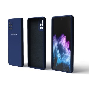 کاور مدل سیلیکونی ( داخل مخمل ) مناسب برای گوشی موبایل سامسونگ Galaxy A52 5G / A52 4G / A52S