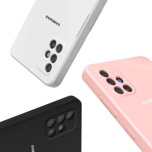 کاور مدل سیلیکونی ( داخل مخمل ) مناسب برای گوشی موبایل سامسونگ Galaxy A52 5G / A52 4G / A52S
