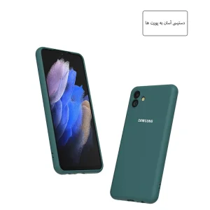 کاور مدل سیلیکونی ( داخل مخمل ) مناسب برای گوشی موبایل سامسونگ  Galaxy A04S / A13 5G