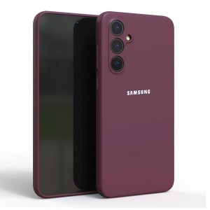 کاور مدل سیلیکونی ( داخل مخمل ) مناسب برای گوشی موبایل سامسونگ Galaxy A55