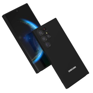 کاور مدل سیلیکونی ( داخل مخمل ) مناسب برای گوشی موبایل سامسونگ Galaxy S24 Ultra